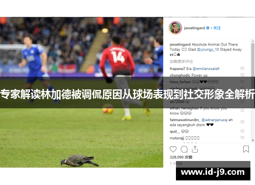 专家解读林加德被调侃原因从球场表现到社交形象全解析
